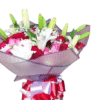 Exquisite Flower Arrangement for Nairobi, Kenya | Fresh Birthday Cake Decor