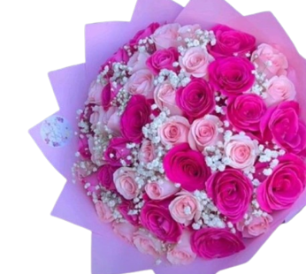 Exquisite Magenta Rose Bouquet for Nairobi, Kenya ...