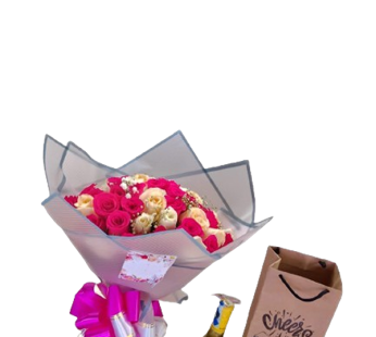 Elegant Floral Surprise Gift – Fresh Flower ...
