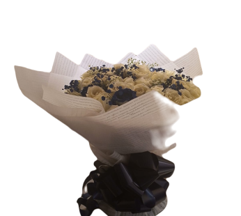 Classic White Flower Bouquet – Elegant Flowe...