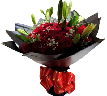 Vibrant Mixed Flower Bouquet – Colorful Bloo...