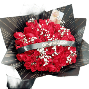 Beautiful Red Rose Bouquet for Valentine's Day in Nairobi