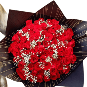 Stunning Red Rose Bouquet for Valentine's Day in Nairobi
