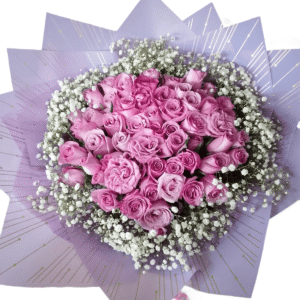 Beautiful Pink Rose Bouquet for Valentine's Day in Nairobi